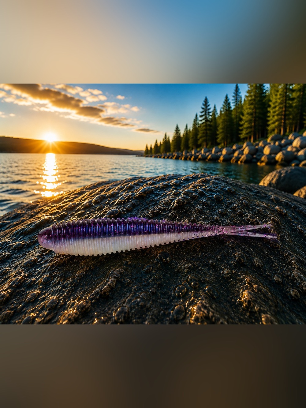 4” Ironjaw Galaxy Shad 8pcs